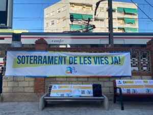 concentracion soterramiento vias Alfafar