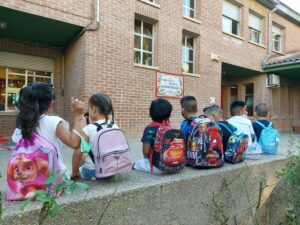 curso escolar niños colegio Xirivella