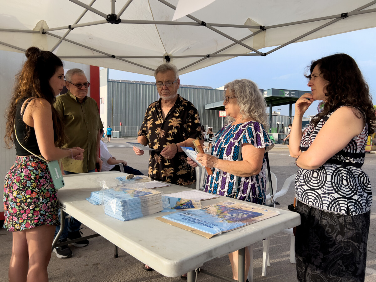 mesa informativa presupuestos participativos Alboraya