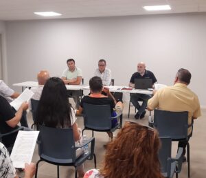 reunión concejales de Cs en Manises