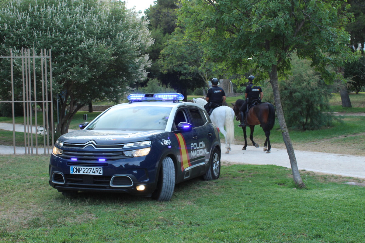La Policía Nacional detiene en julio en València a 169 personas en un dispositivo para prevenir robos