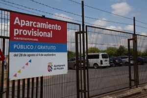 aparcamiento provisional fiestas Mislata