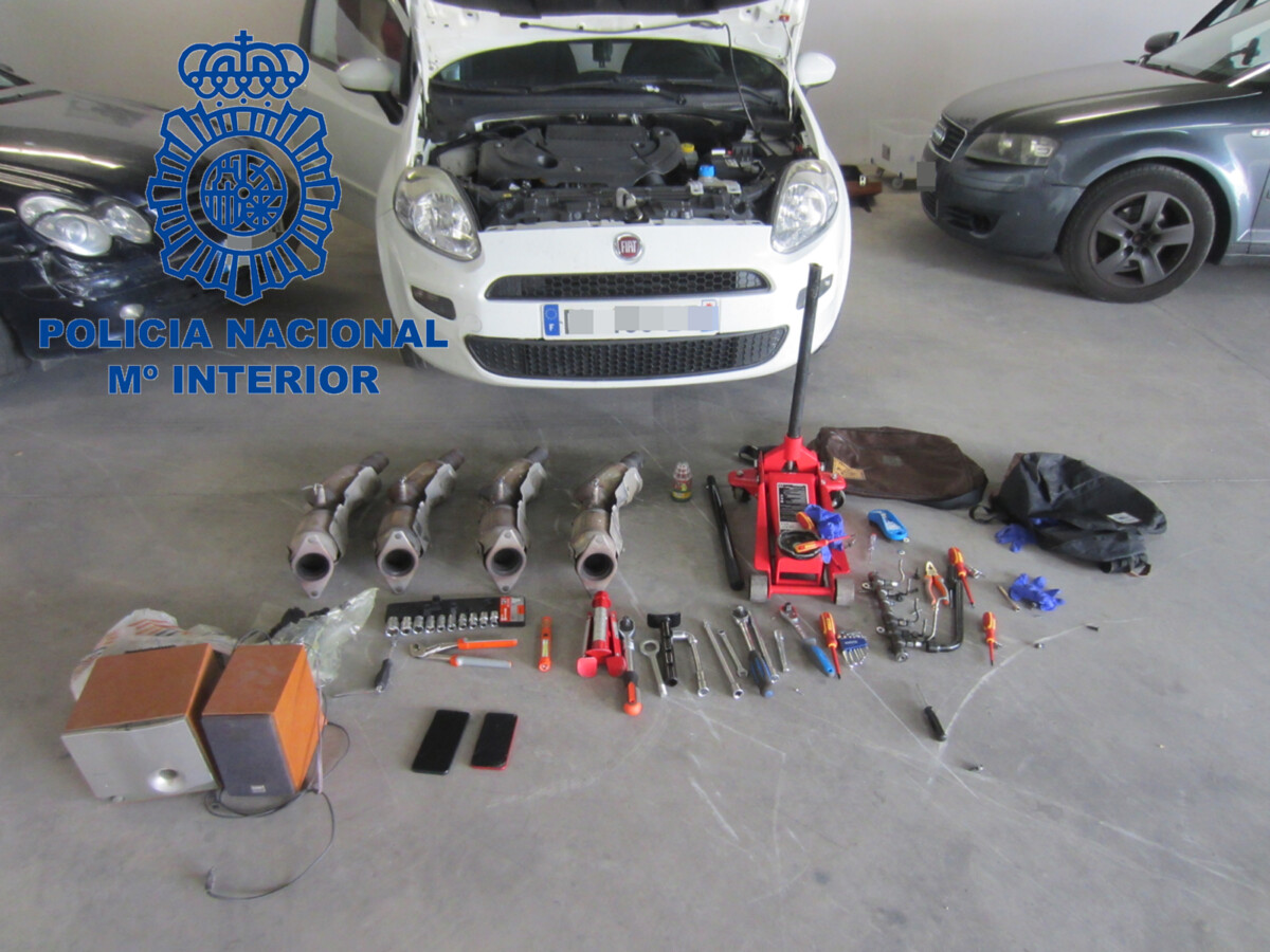 robo catalizadores Paterna