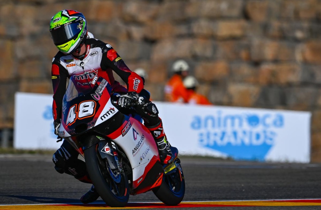 Ivan Ortola moto 3 GP Aragón