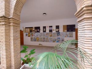 La casa de la cultura albergó la exposición itinerante