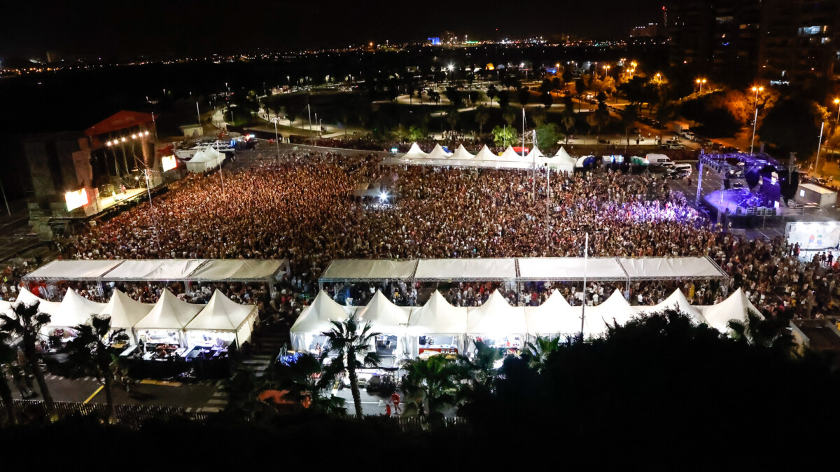 Recinto Ferial de Mislata. Momento del concierto