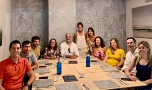 La Comisión de Acciones de Aportem analizó las necesidades de colegios e instituciones y concretó prioridades. De izquierda a derecha: Javier Fernández (CSP Spain), Luis Vilar (CPE Valencia), Pau Sarro (Amarradores Valencia), Pilar Blaya (Fundación Valenciaport), Paco Prado (Diario del Puerto), Teresa García-Ibarra (Cemesa), Teresa Herreros (Cobertura Solidaria), Remedios Gil (Docks), Paula Casais (Asociación Naviera Valenciana), Josep Carles Leon (Caixa Popular) y Carla Sapiña (Infoport).