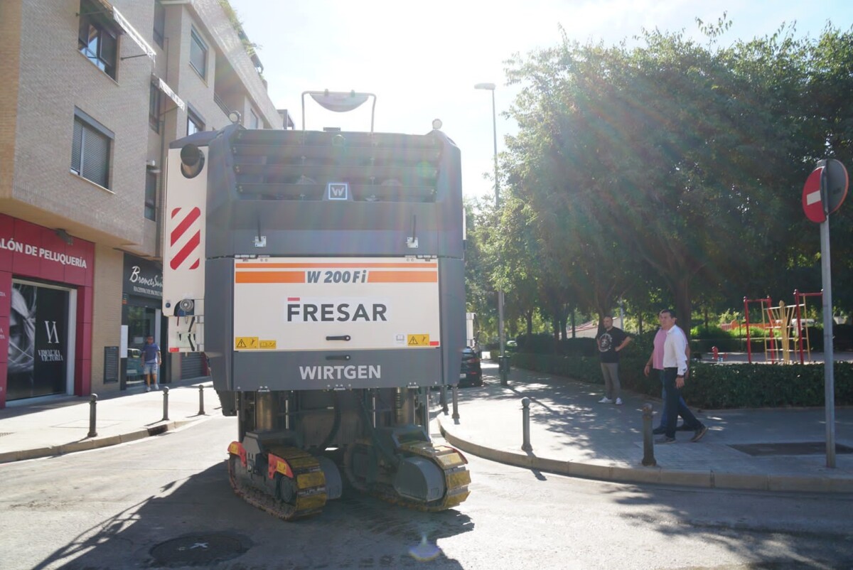 asfaltado calles Burjassot