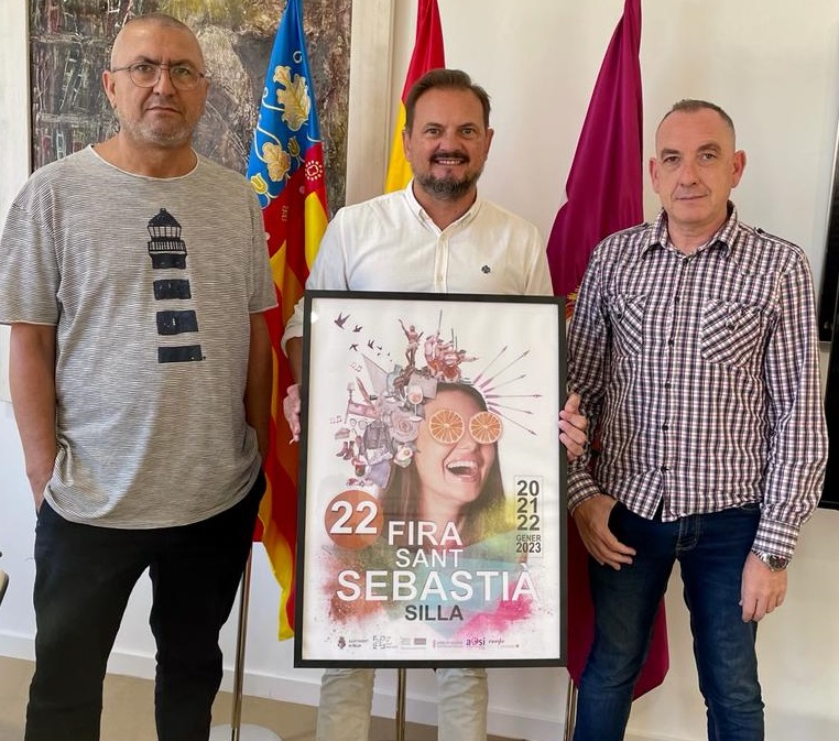 cartel fira de sant sebastia de Silla 2023