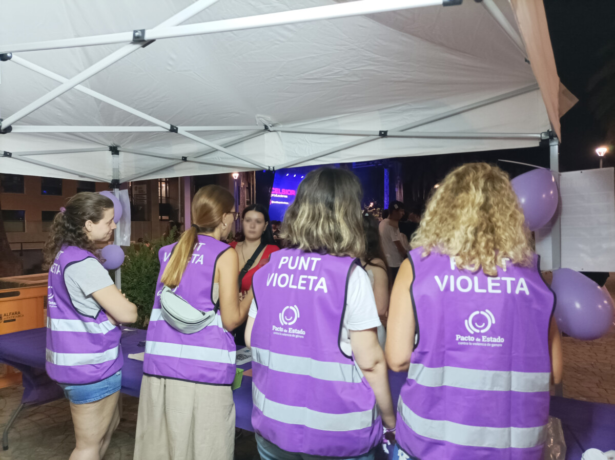 punto violeta Alfara Patriarca