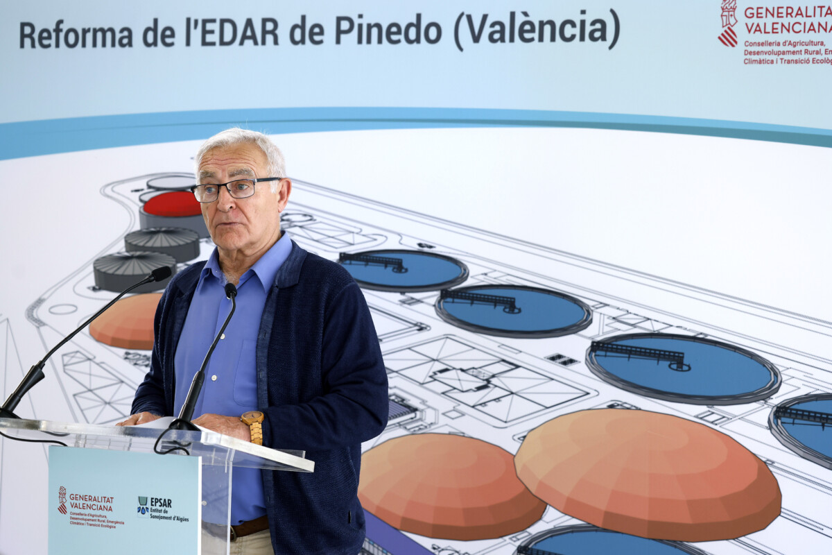 Joan Ribó depuradora Pinedo