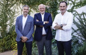 Víctor Sendra, Juan Roig y Miguel Martí