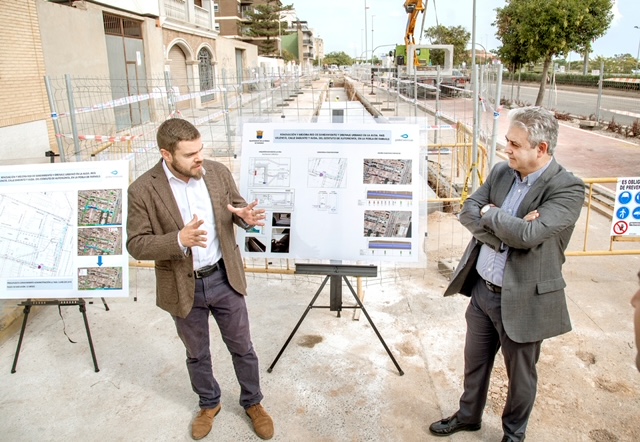 pobla de Farnals nueva canalizacion