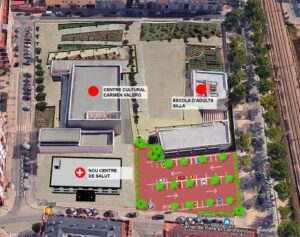 silla nuevo centro salud