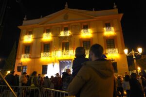 Acto de encendido de luces en Paterna del pasado año