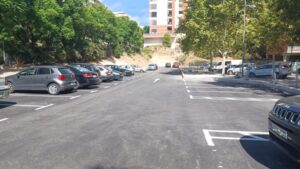 Nuevo estacionamiento en Lloma Llarga construido por el Ayuntamiento de Paterna