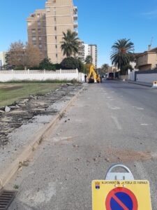 obres clavegueram Pobla Farnals