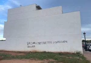 Pintada casa alcalde Rafelbunyol
