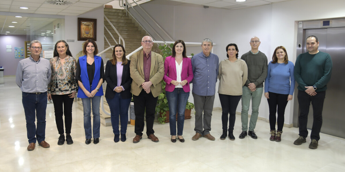 Equipo de gobierno de Paiporta tras aprobar el presupuesto municipal 2023