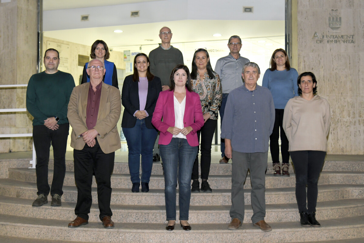 Equipo de gobierno tras aprobar el presupuesto municipal de 2023