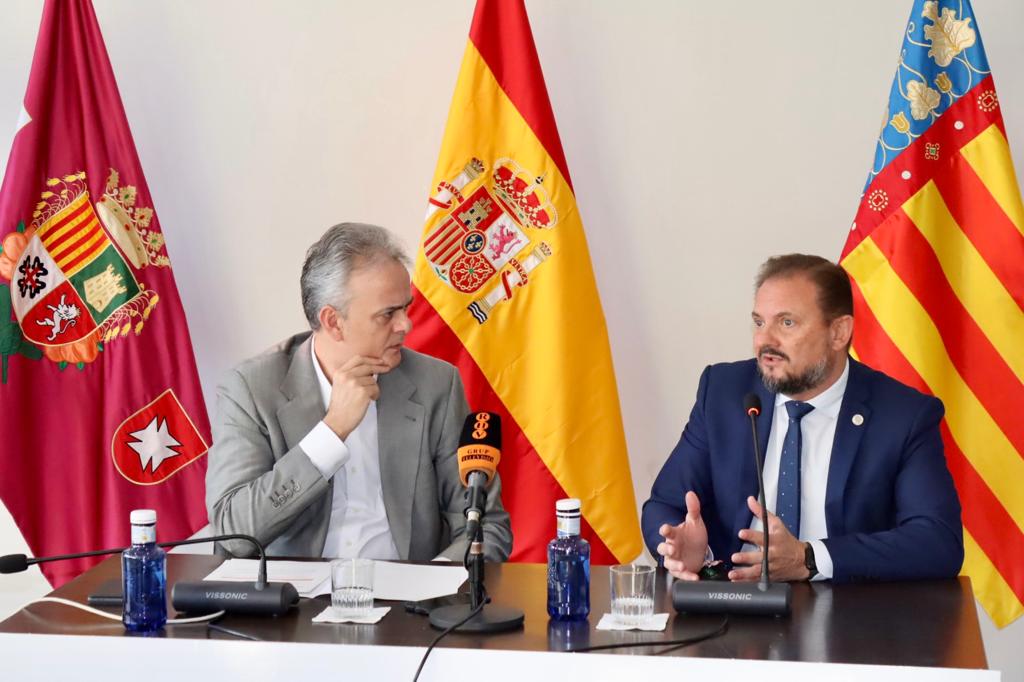 Héctor Illueca y Vicente Zaragozá