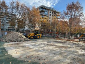 Inicio de las obras de Lloma Llarga en Paterna