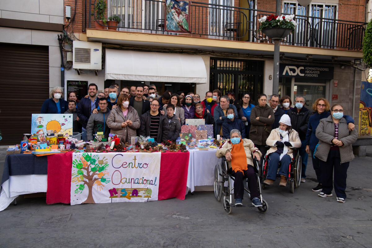 Mercadillo de Navidad solidario Centro Ocupacional Mislata