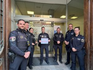 Policia Local de Burjassot quinto premio Lotería Navidad