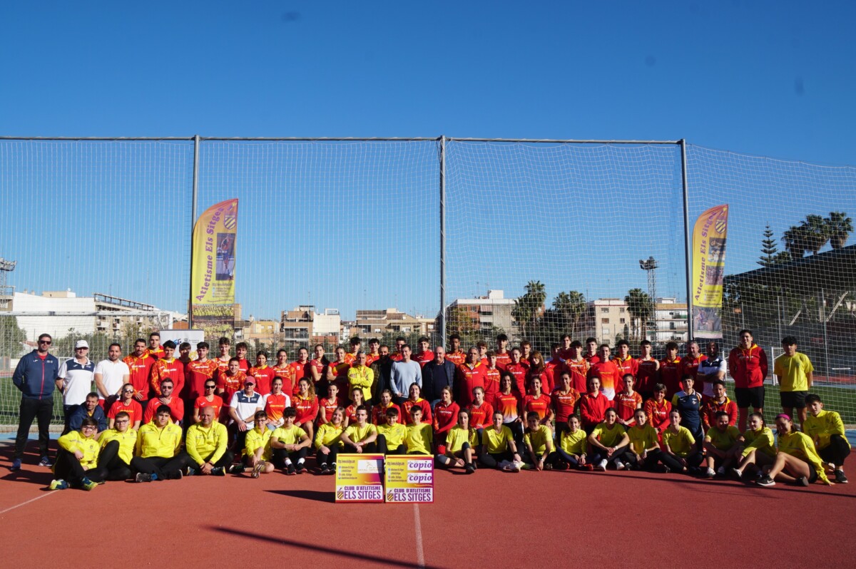 Selección Española Relevos Sub 20 y Sub 23