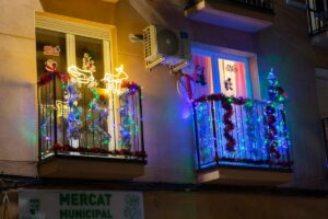 balcón navidad Godella
