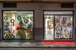 escaparate navidad Godella