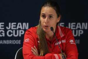 Anabel Medina. Billie Jean King Cup 2022. Glasgow.