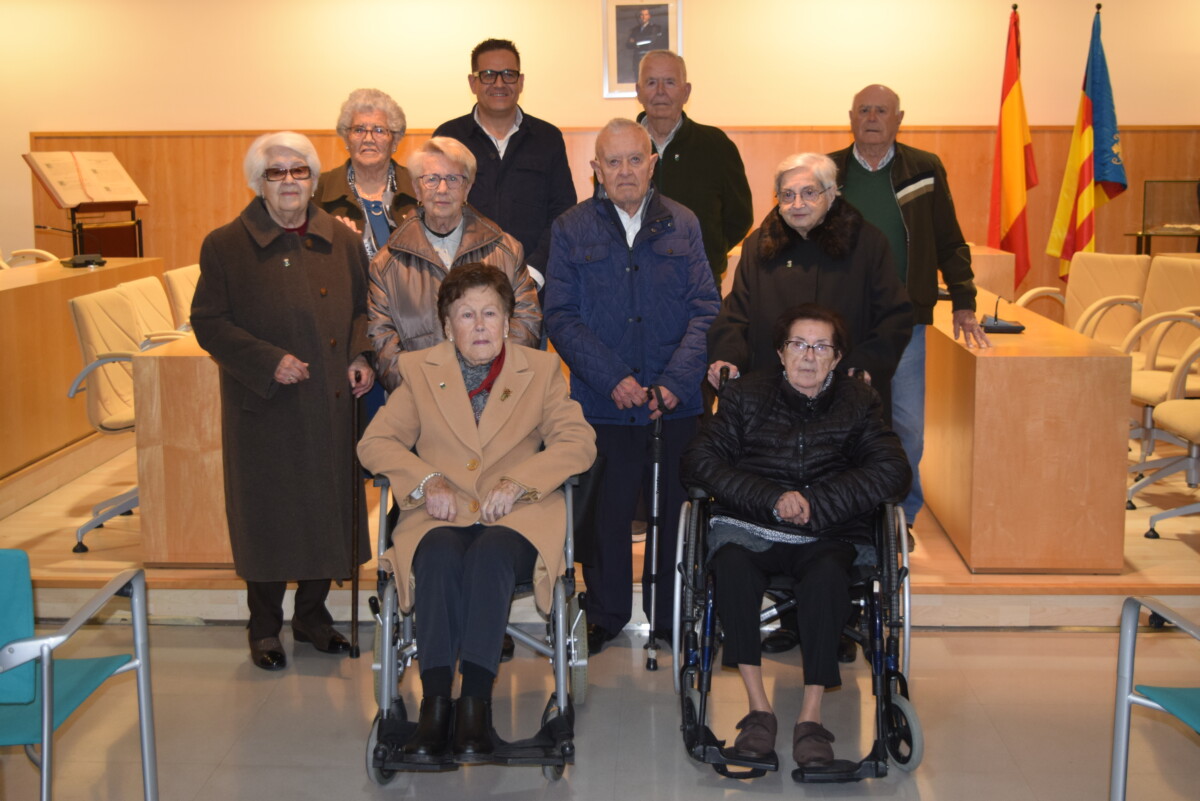 Homenaje mayores Sedaví