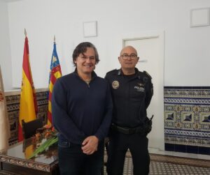 L’agent Rodrigo Navarro és el nou cap de la Policia Local de Meliana