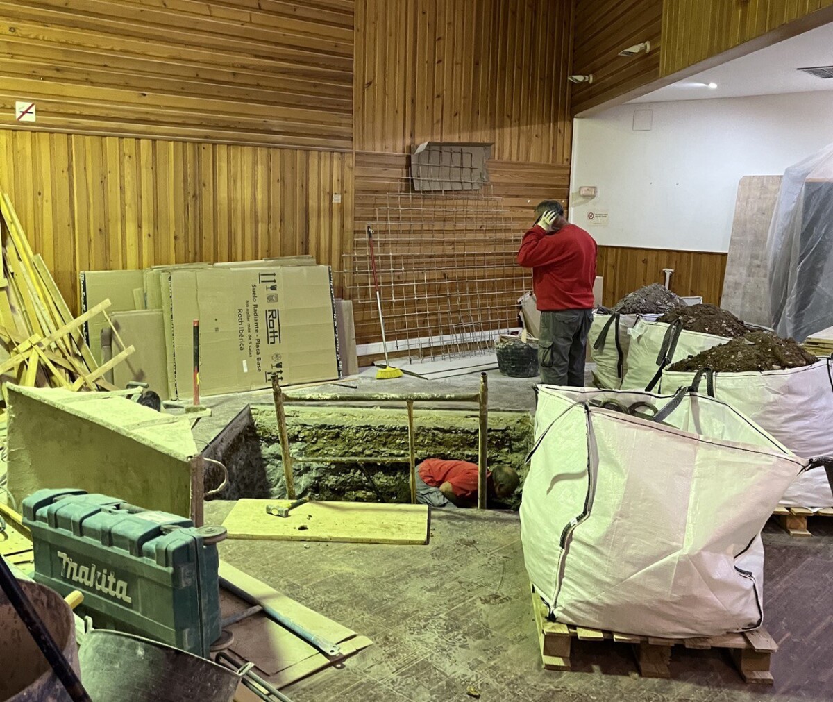 Obras anfiteatro Albalat