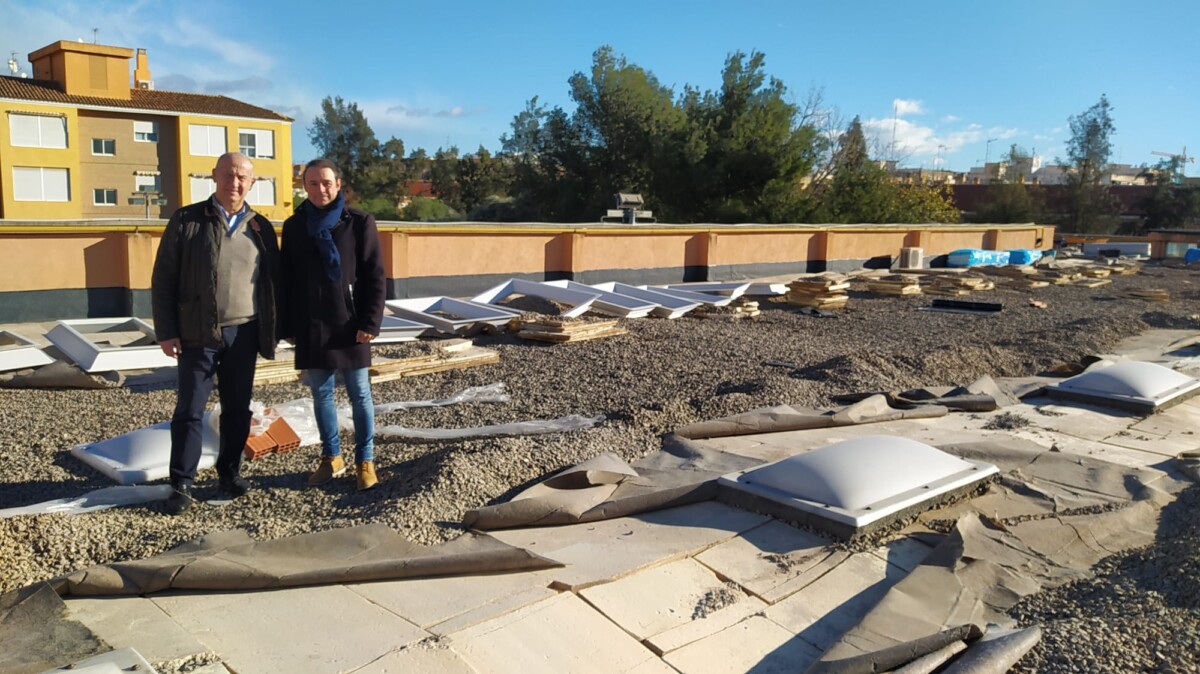 Obras IES Rodrigo Botet Manises