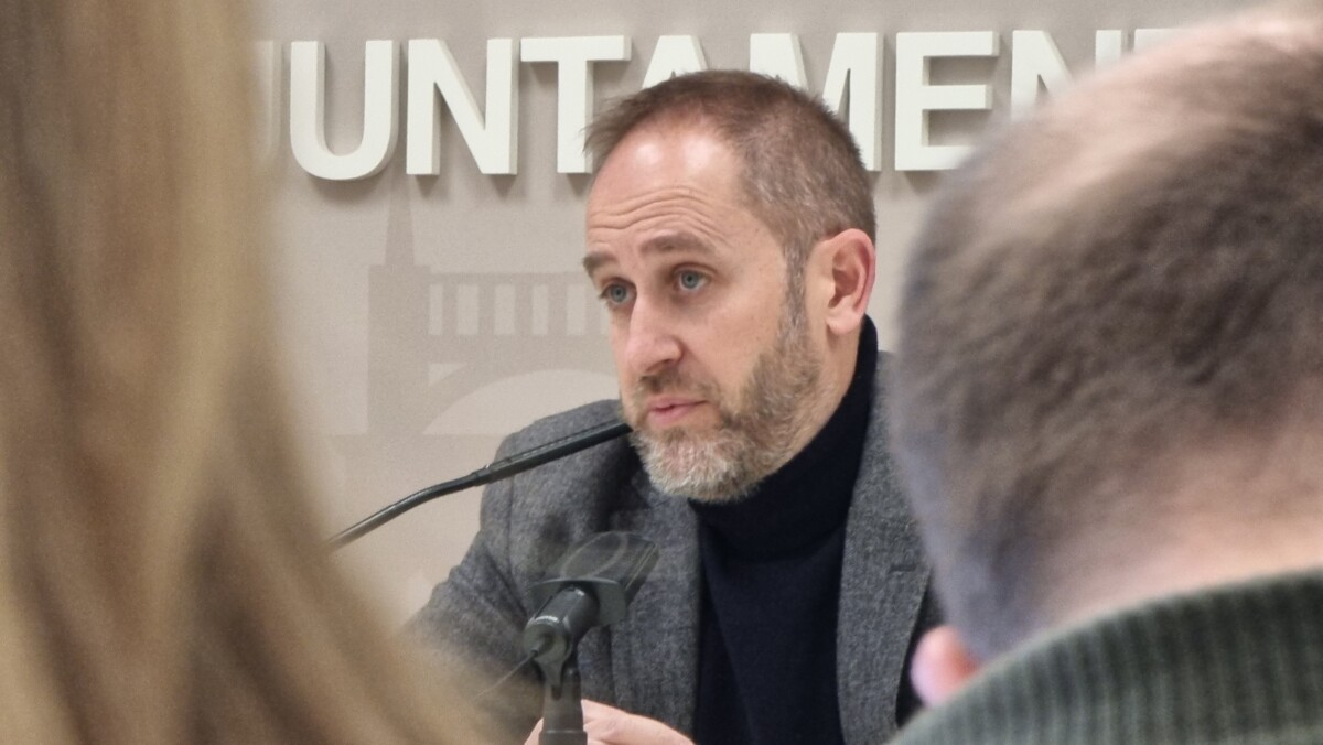 Aarón Cano, concejal de protección ciudadana del Ayuntamiento de Valencia.