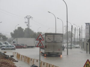 ciudad de barcelona Fuente del Jarro inundaciones