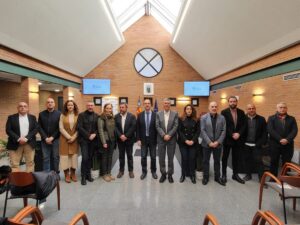 Visita Conseller de Economía Sostenible y Trabajo, Rafael Climent a Aldaia
