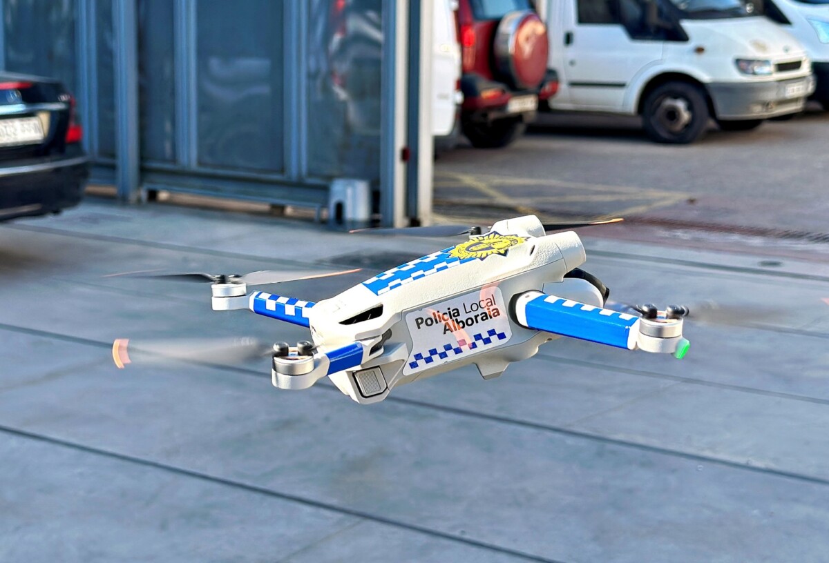 Dron Policía Local Alboraya