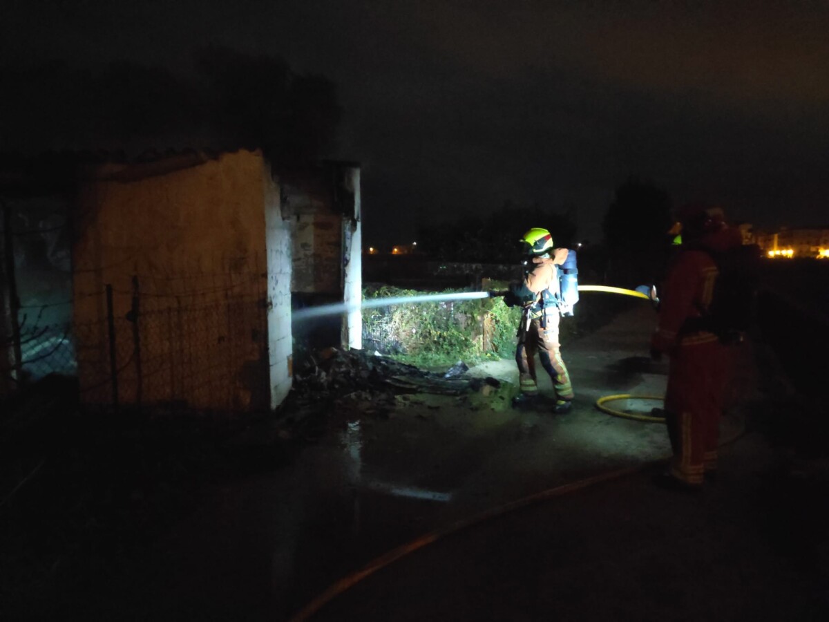 Incendio Partida Desemparats Alboraya