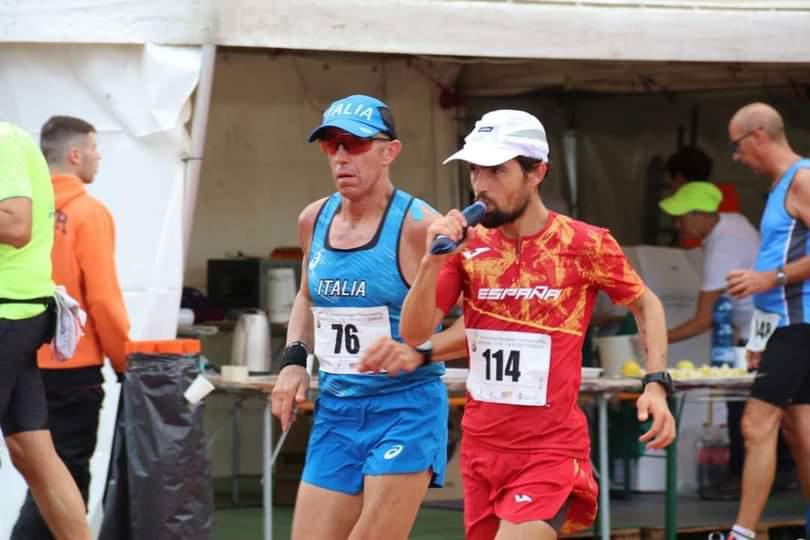 El ultrafondista de Alfafar Iván Penalba, en carrera