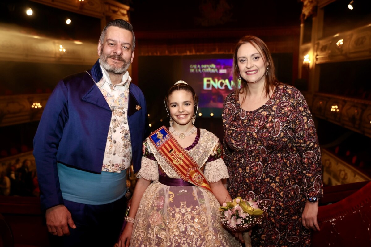 Paula Nieto disfrutó de la Gala Infantil de la Cultura