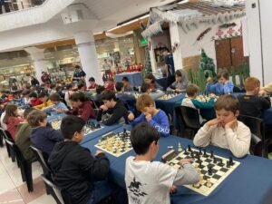 La zona de animación acogió a los 79 participantes de esta jornada