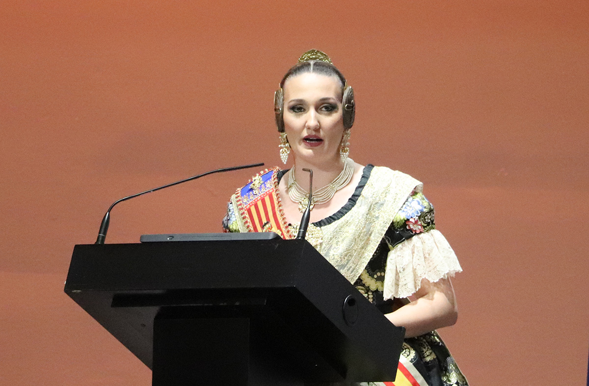 Presentación del Llibre Faller 2023 en el auditorio Santiago Grisolía del Museu de les Ciències