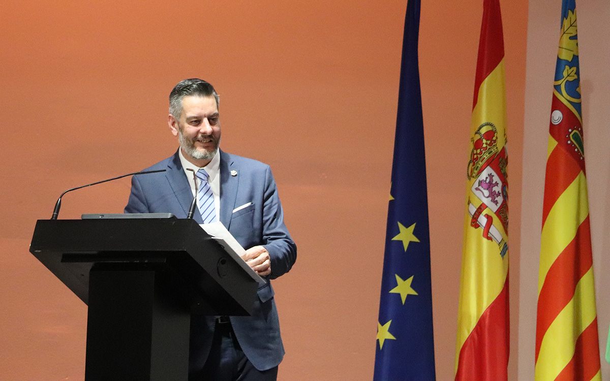 Presentación del Llibre Faller 2023 en el auditorio Santiago Grisolía del Museu de les Ciències