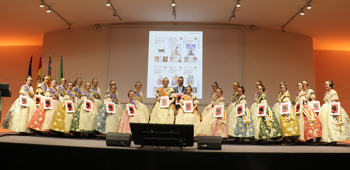Presentación del Llibre Faller 2023 en el auditorio Santiago Grisolía del Museu de les Ciències