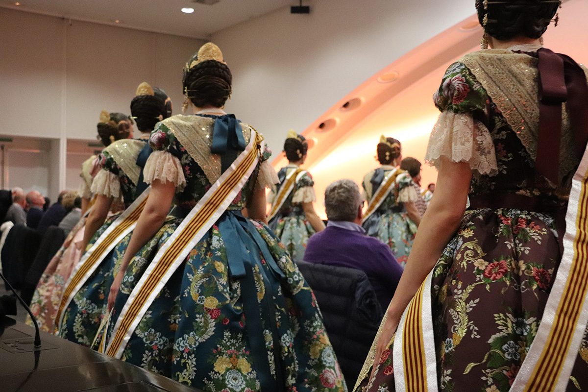 Presentación del Llibre Faller 2023 en el auditorio Santiago Grisolía del Museu de les Ciències