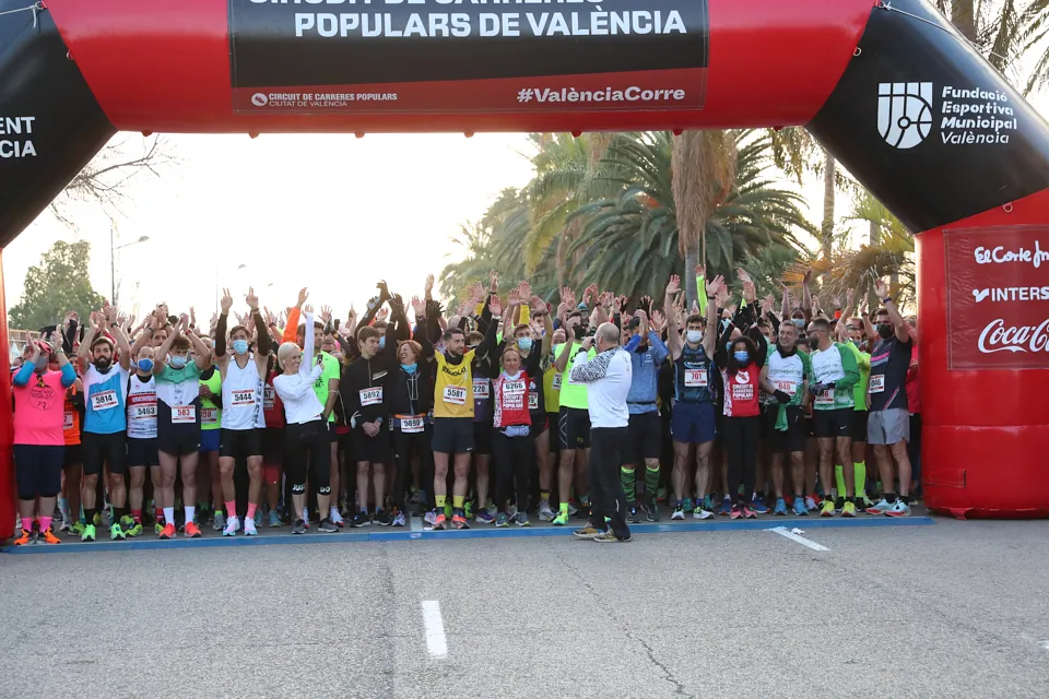 Camins al Grau acoge la carrera 'Never Stop Running', segunda del circuito popular de València