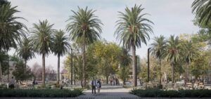 proyecto finalista parque estacion Silla